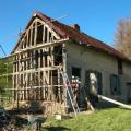 Démontage de la façade ouest